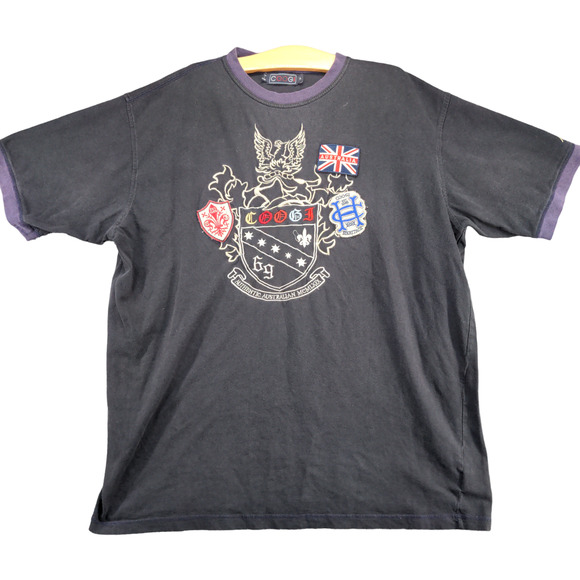 COOGI Australia Men's MCMLXIX T-Shirt Black XL Short Sleeve Embroidered Logo - Picture 1 of 14